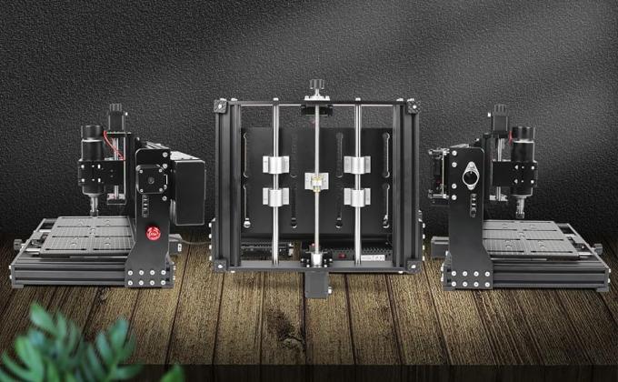 Macchine per la lavorazione del metallo 3020 pi&ugrave; fresatrici CNC 500W 3 assi GRBL 1