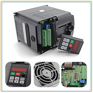 2.2kw ER20 CNC Spindle Motor Kit Aria raffreddata per la macchina CNC 7