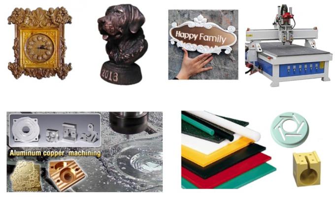 4.5KW Spindle CNC raffreddato ad aria, flange quadrata motore 18000 giri al minuto ER32 4 cuscinetti 6