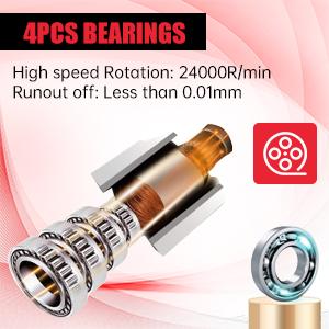 2.2kw ER20 CNC Spindle Motor Kit Aria raffreddata per la macchina CNC 3